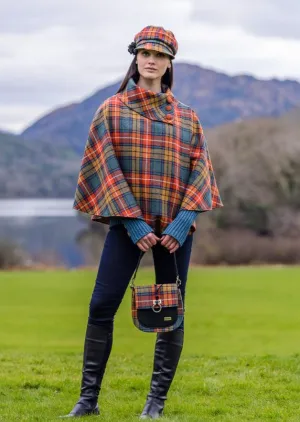 Mucros Orange Check Grace Bag