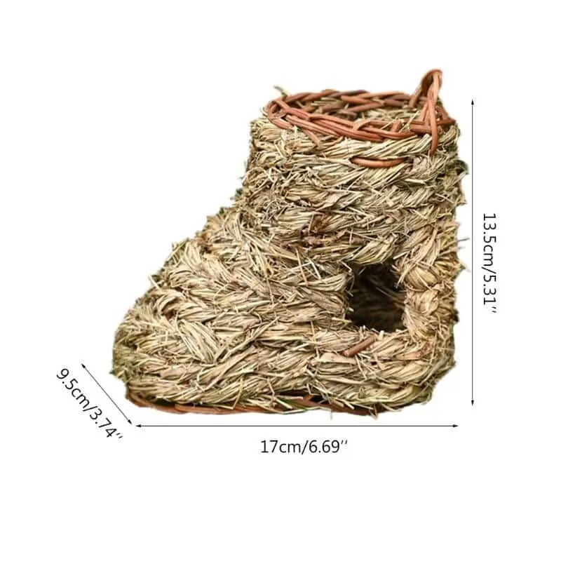 Natural Grass Vine Outdoor Bird House