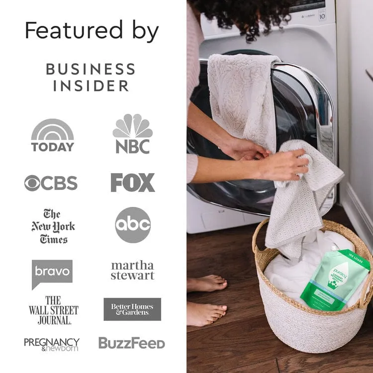 Natural Liquid Laundry Detergent with Stain Fighting Enzymes - Fresh Linen, 16 fl oz