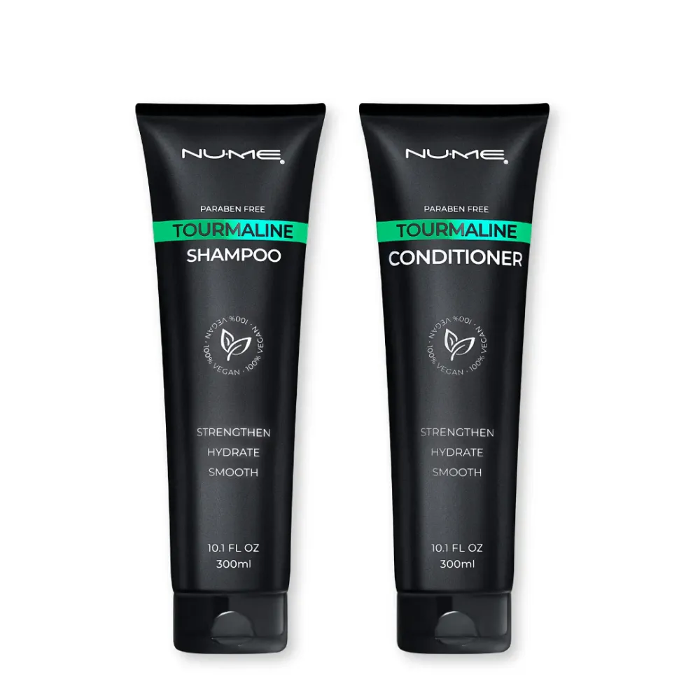 NUME Vegan Tourmaline Shampoo & Conditioner Duo