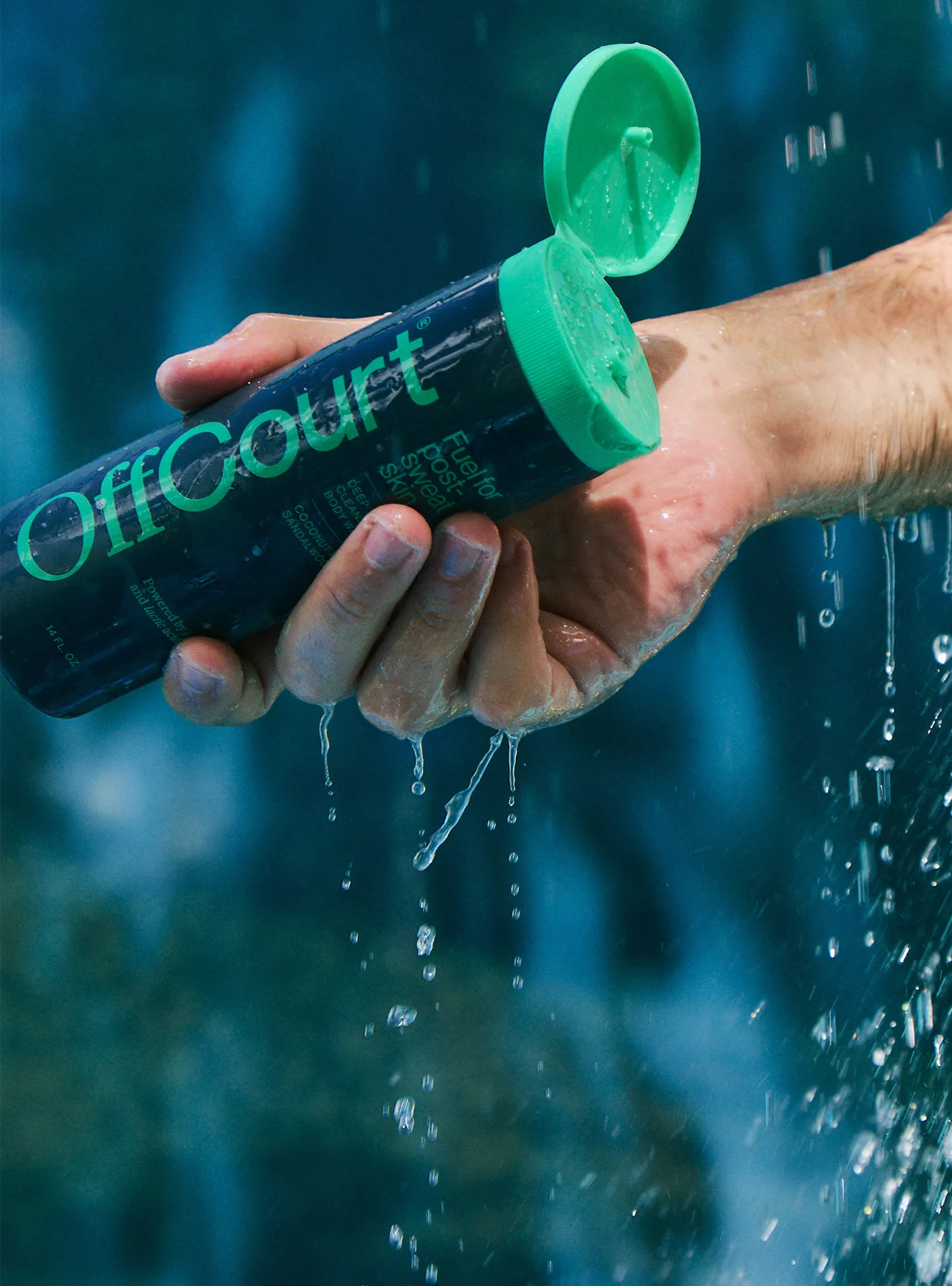 OffCourt Deep Cleansing Body Wash (Coconut Water   Sandalwood)