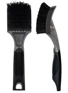 Optimum Soft Grip Black Nylon Tire Brush