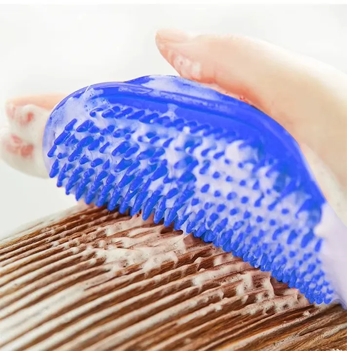 Oval Rubber Safety Bath Scrub Multiple-مقشر استحمام