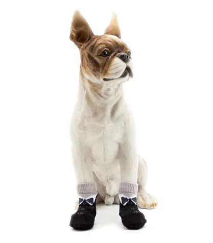 Pet Non-slip Small Puppy Anti-scratch Feet Socks
