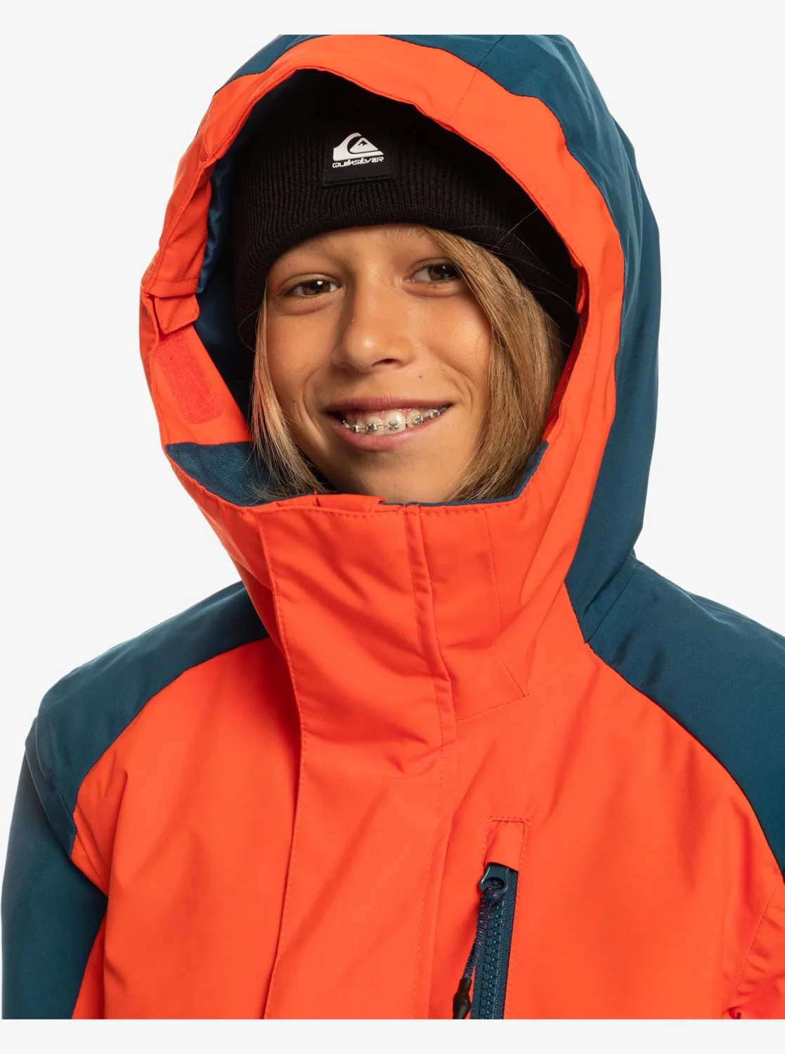 Quiksilver Mission Block Technical Snow Jacket Grenadine EQBTJ03180-NNK0