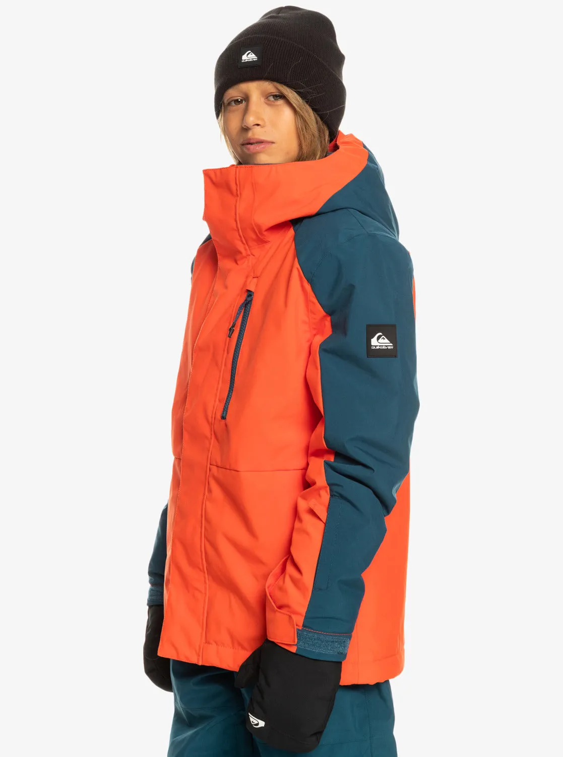 Quiksilver Mission Block Technical Snow Jacket Grenadine EQBTJ03180-NNK0