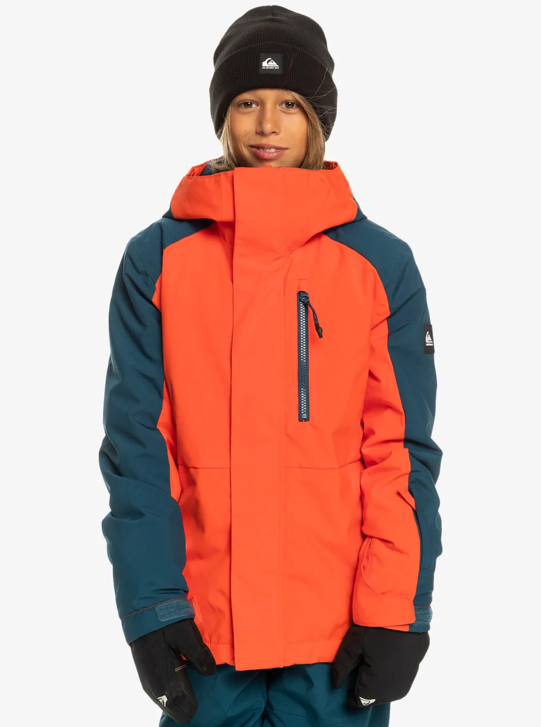 Quiksilver Mission Block Technical Snow Jacket Grenadine EQBTJ03180-NNK0