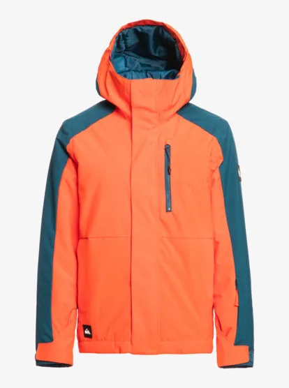 Quiksilver Mission Block Technical Snow Jacket Grenadine EQBTJ03180-NNK0