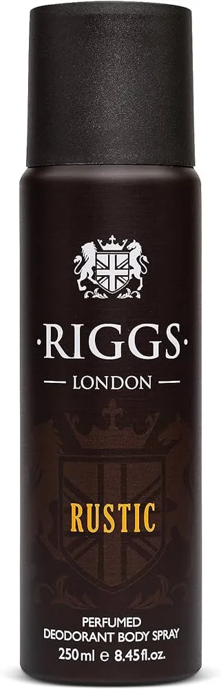 Riggs London Deodorant Body Spray Rustic 250 ml