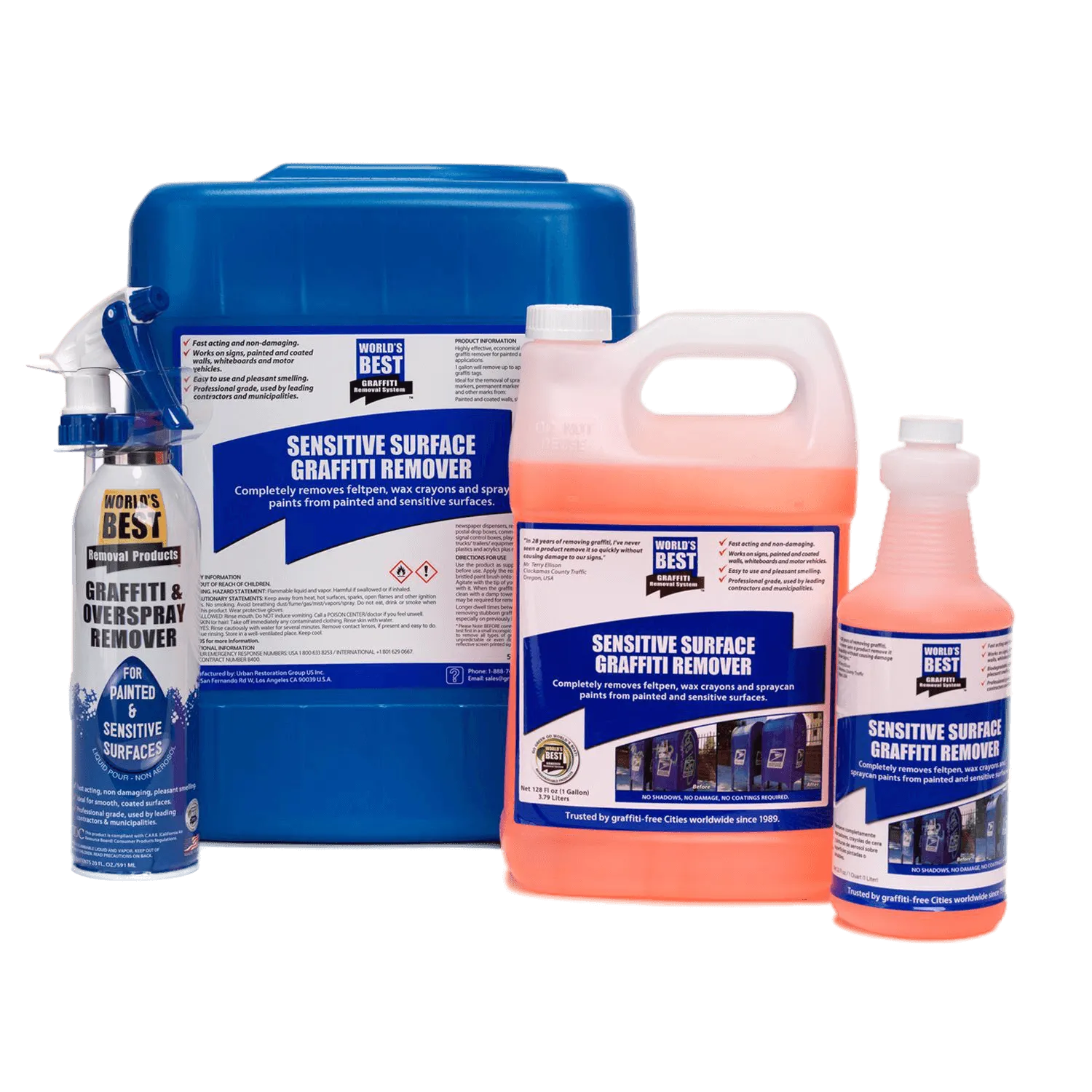Sensitive Surface Graffiti Remover