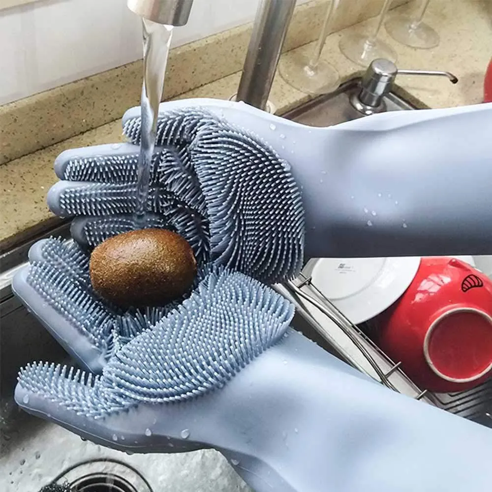 Silicone Dishwashing Gloves