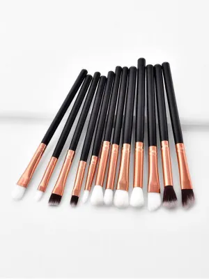 Soft Bristle Eye Brush 12pcs