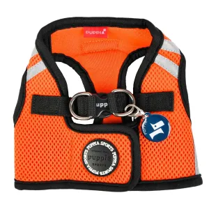 soft vest harness pro with reflective strips - orange