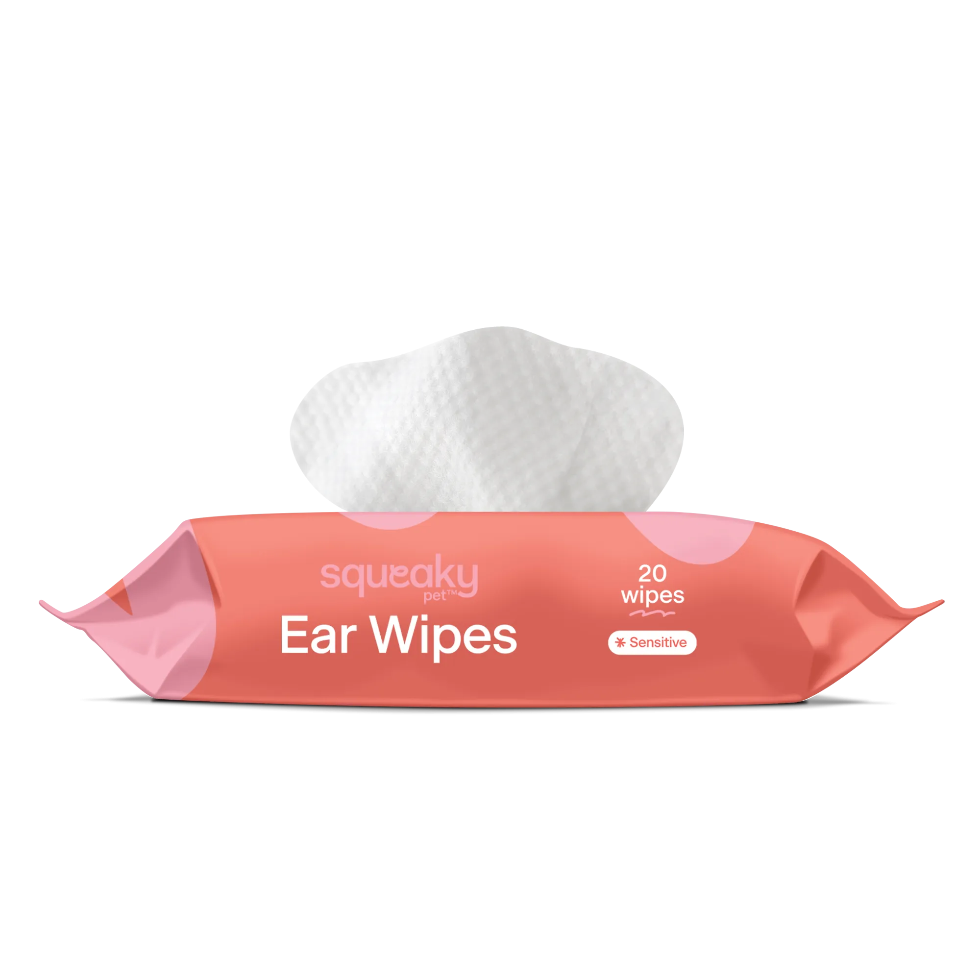 Squeaky Pet Probiotic Pet Ear Wipes 20pk