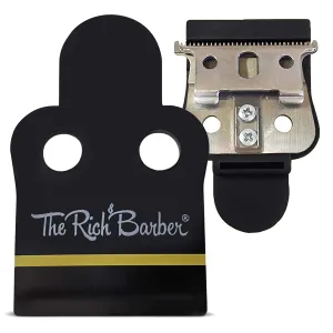 The Rich Barber On The Money 10 Second Blade Setter | Zero Gap Tool for Sharper Lines, Cleaner Fades & Precision Detail | Full Precision Shave in Seconds (Compatible with GTX Deeptooth