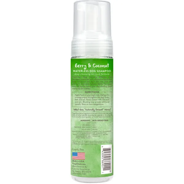 TropiClean Deep Cleansing Waterless Dog Shampoo