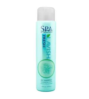 TropiClean SPA - Lavish Fresh Cat & Dog Shampoo (Invigorating Scent)