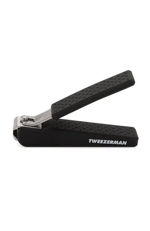 Tweezerman Men's Precision Grip Toenail Clipper, Black