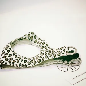 ultra-suede step in harness - light cheetah