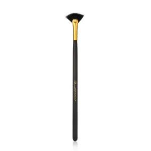 Vegan Small Fan Brush - Black