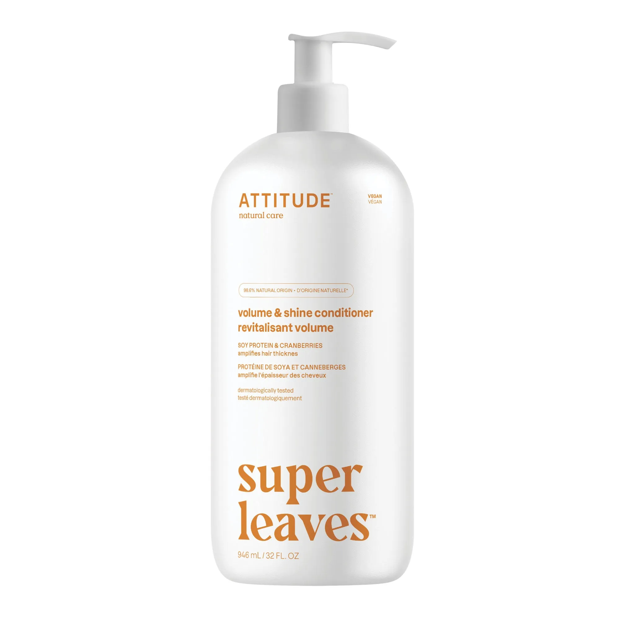 Volume & shine conditioner : SUPER LEAVES™
