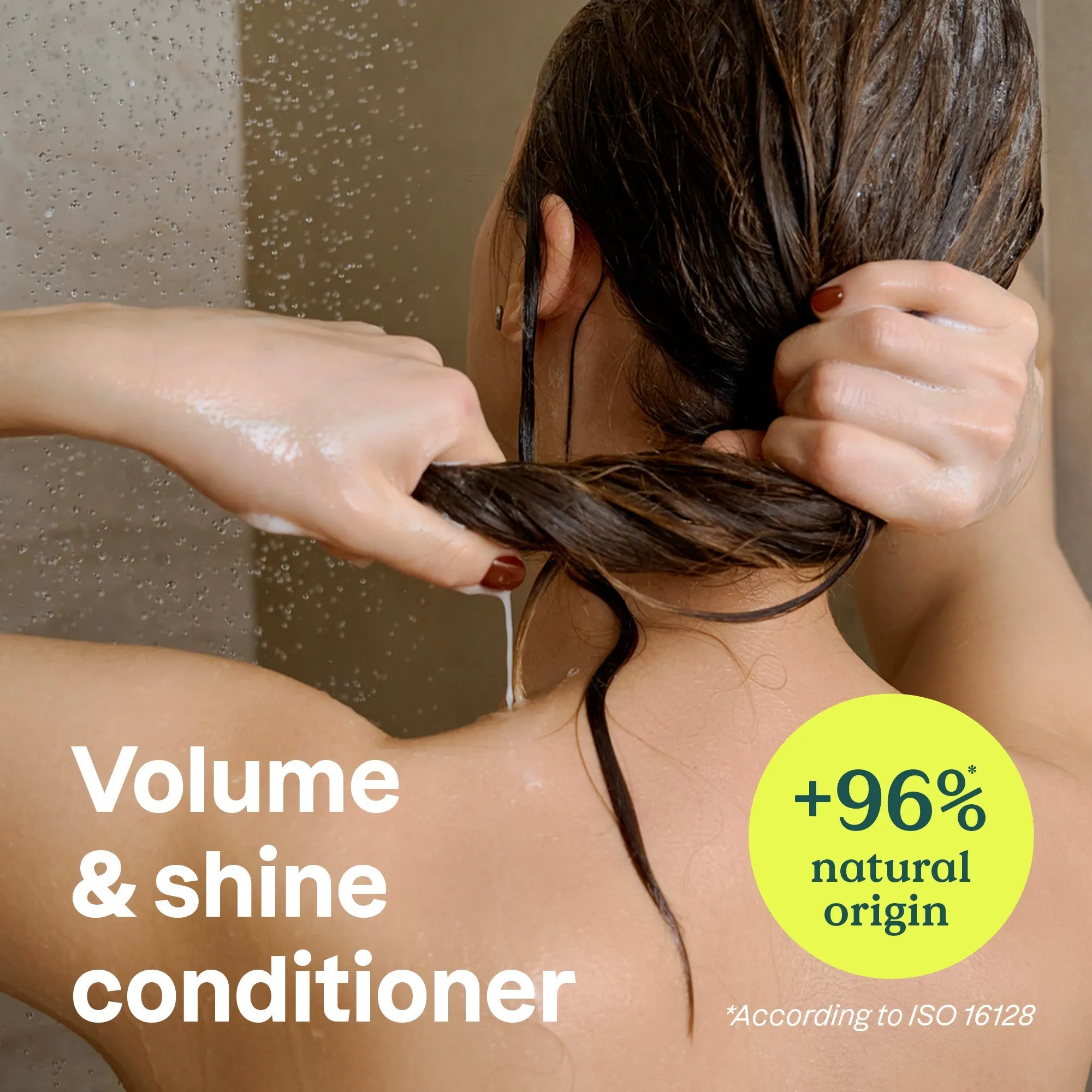 Volume & shine conditioner : SUPER LEAVES™