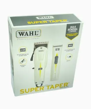 Wahl Super Taper Cordless Clipper And Trimmer Combi Set