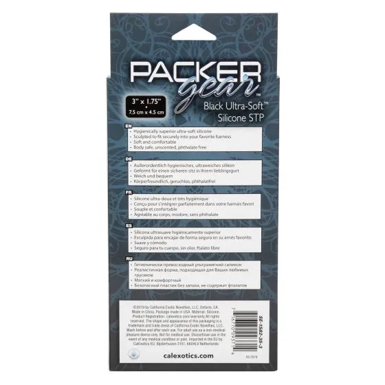 (wd) Packer Gear Ultra-soft Silicone Stp Black