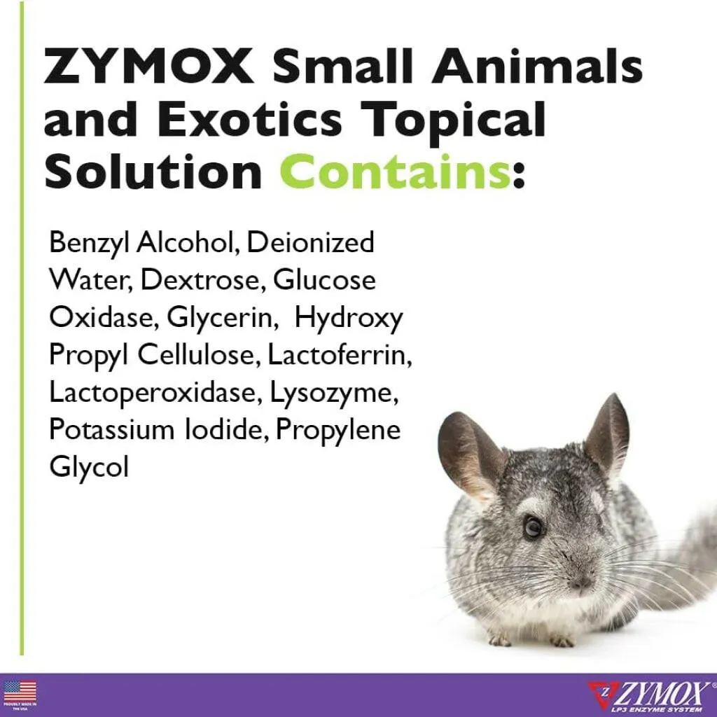 Zymox Small Animal & Exotic Topical Solution w/o Hydrocortisone